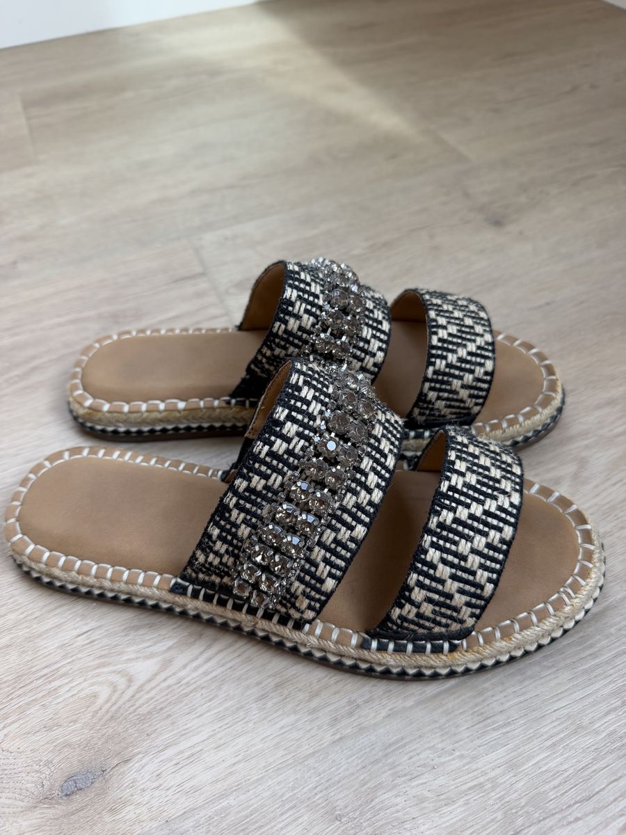 Woven Slide Sandals Size 9.5