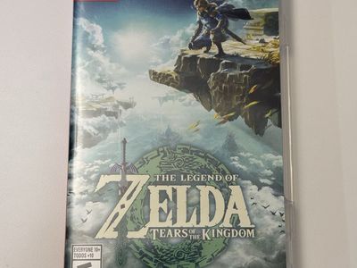 Nintendo Switch Game / Zelda Tears Of The Kingdom
