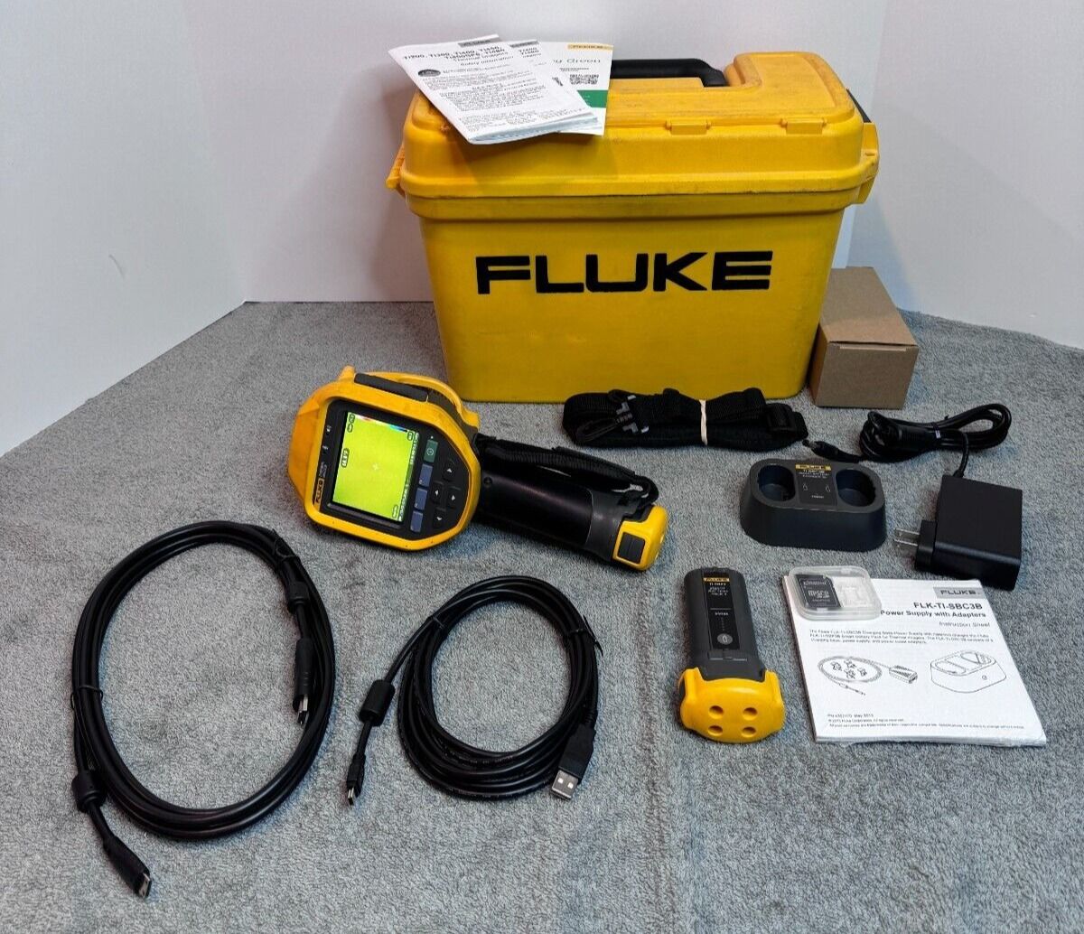 Fluke Ti450 IR Infrared Thermal Imager Imaging Camera 60HZ with Accessories