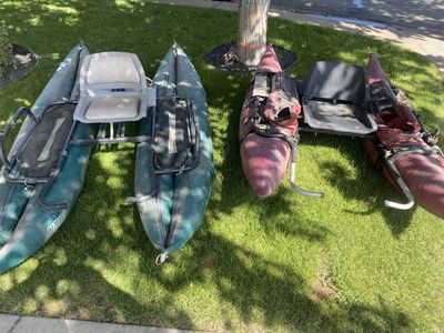 2 Inflatables Pontoons