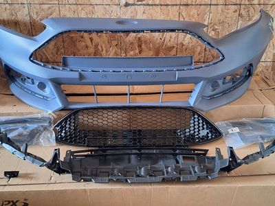 New Front Bumper Cover Set Complete For Ford FOCUS ST 2015 2016 2017 2018
