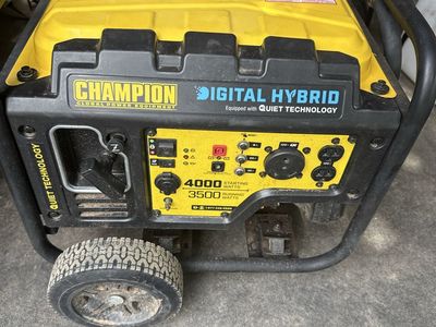 Champion Digital Hybrid 4000/3500-Watt Portable Generator