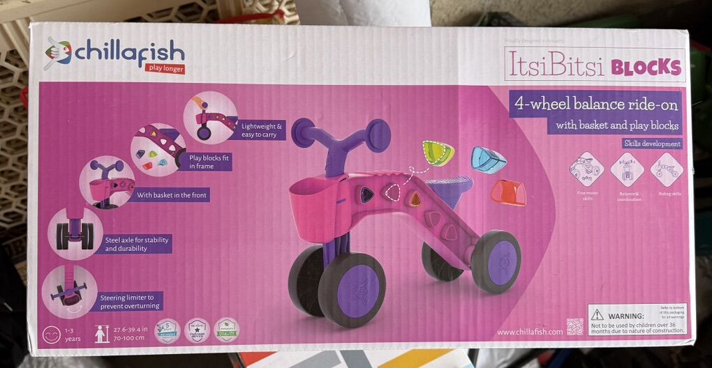 Chillafish Itsibitsi Blocks 4-Wheel