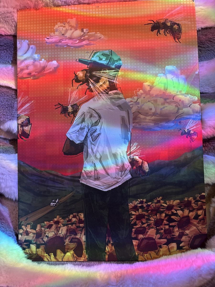 Tyler, The Creator Flower Boy Displate Metal Poster