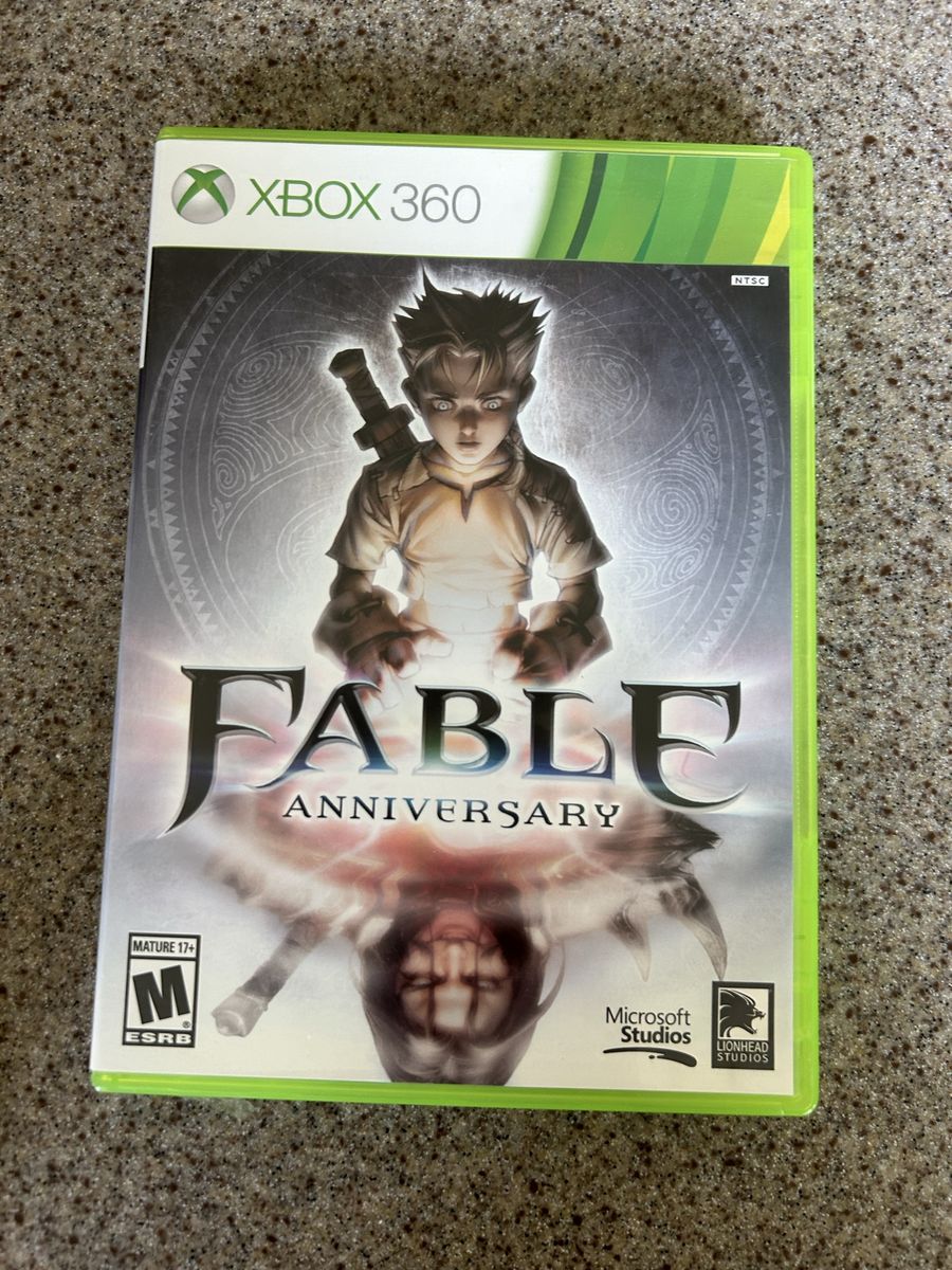 Xbox 360 fable anniversary video game