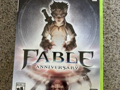 Xbox 360 fable anniversary video game