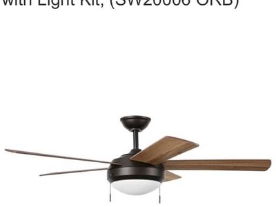 Hampton Bay 52” ceiling fan