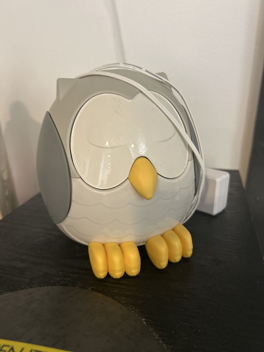 Cute Owl Cable Organizer and Charger Holder - Keep your cords tidy!