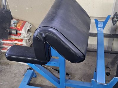 Industrial Preacher Curl Bench