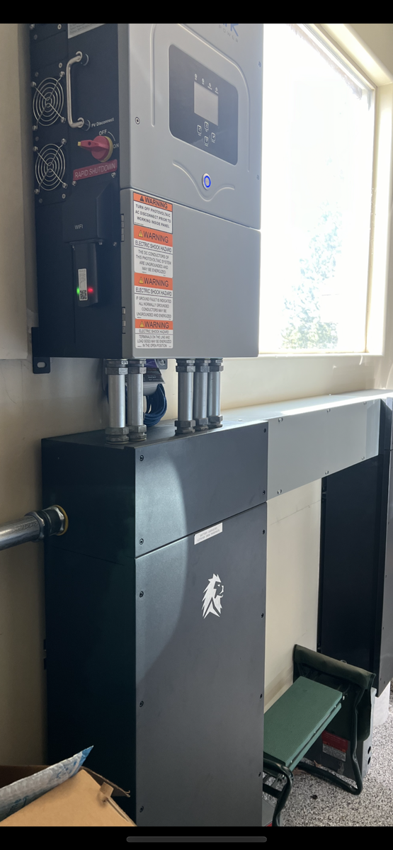 12k Sol-Ark Solar Battery Inverter and 13.5kwh Lion energy solar batteries (Over half off value)