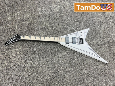 Jackson X Series Rhoads RRX24M Electric Guitar Snow White with Black Pinstripes