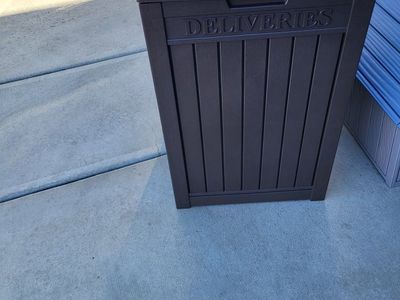 Outdoor Package Delivery Lockable Storage Box** Qty-1