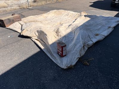 10x12 Canvas Tent With Heater