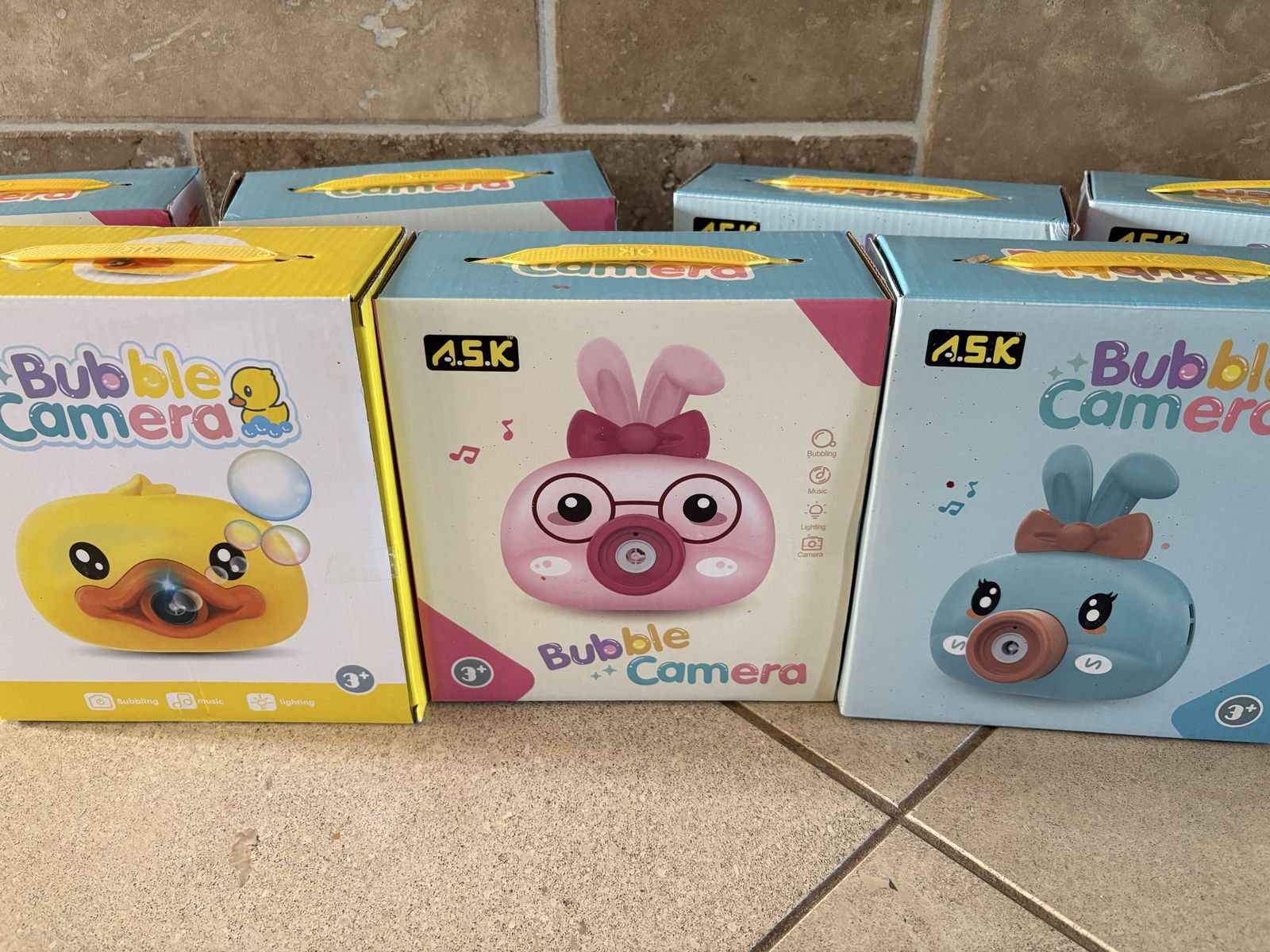 New Bubble Machines That Look Like Animal Cameras