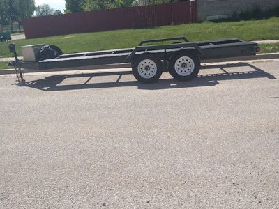 16 foot Car Hauler w/Winch