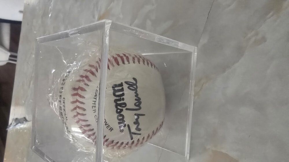 Autographed signed baseball balls lot