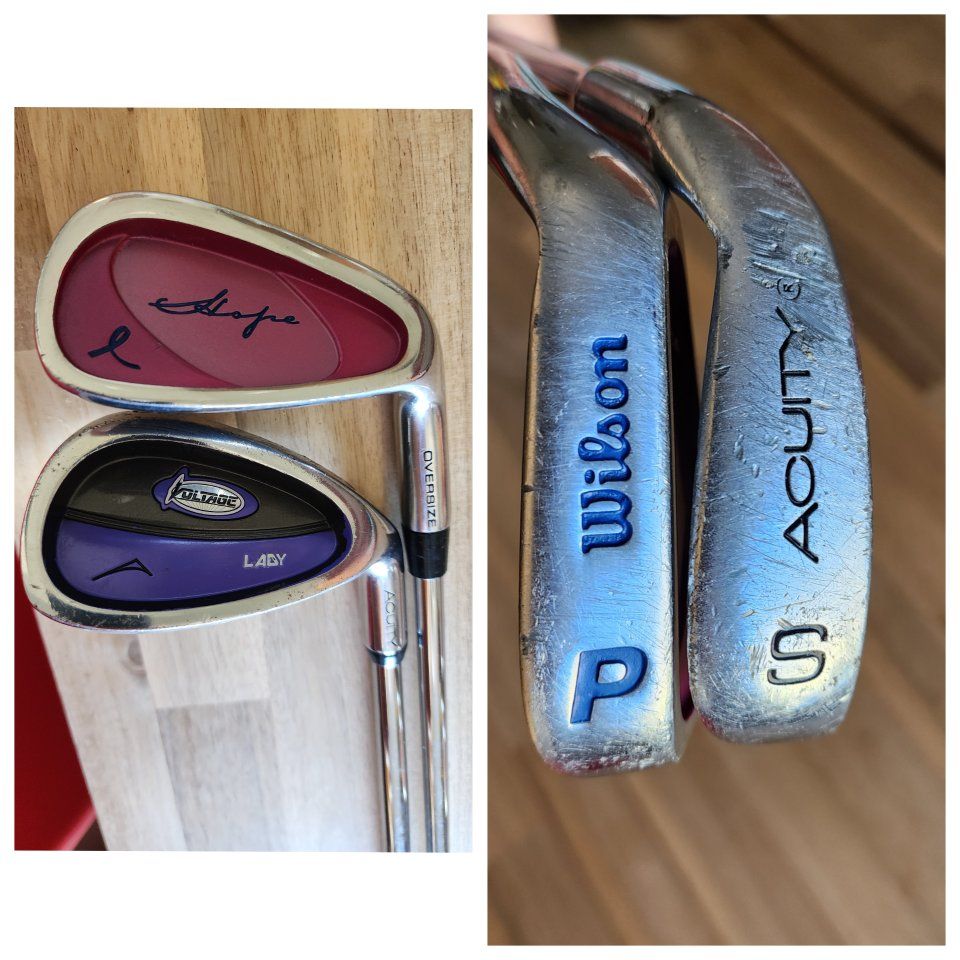 women's/ladies pitching & sand wedge