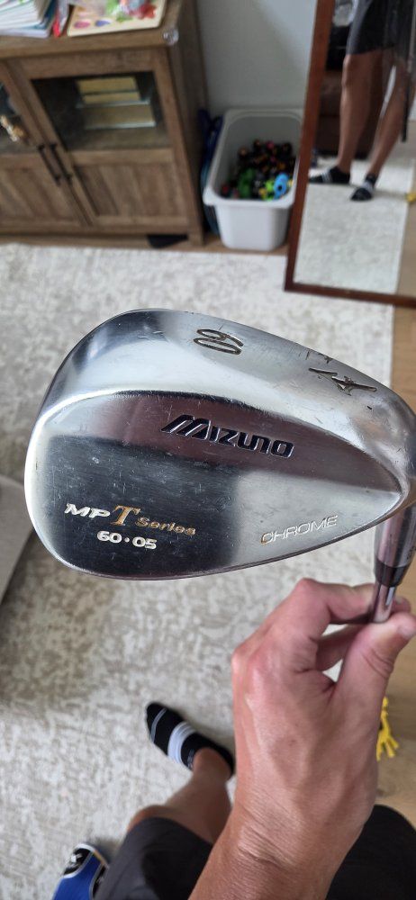 Mizuno MP-T Series Chrome 60 Degree Lob Wedge (60-05)
