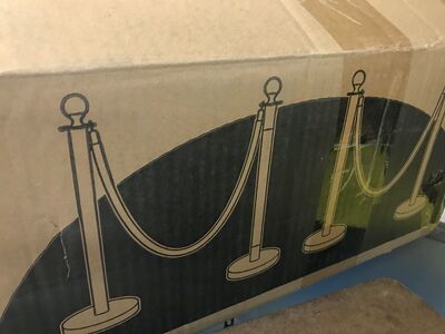 Brand new stanchion poles for Crowd control