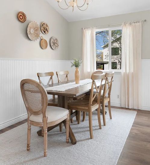Farmhouse Dining Table and Chairs