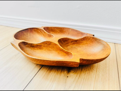Handmade wooden bowl