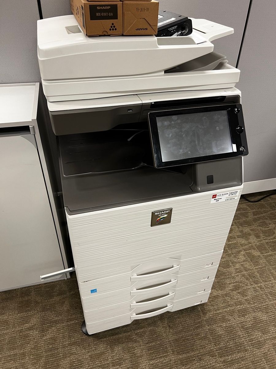 Sharp MX-3071 Color Copier/Printer, $5,000 – Well Maintained, Office Ready