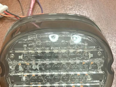 Harley Davidson led taillight smoked lense
