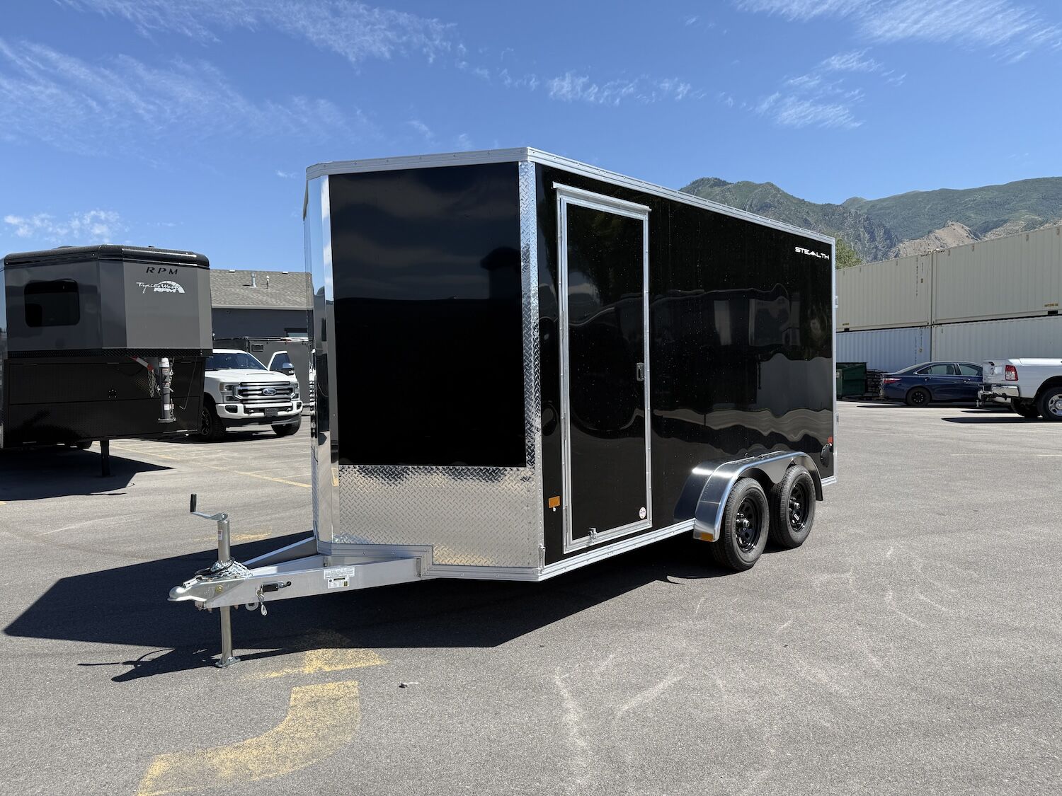 2026 Alcom Stealth 7.4x14 TRUE 7' INTERIOR WIDTH