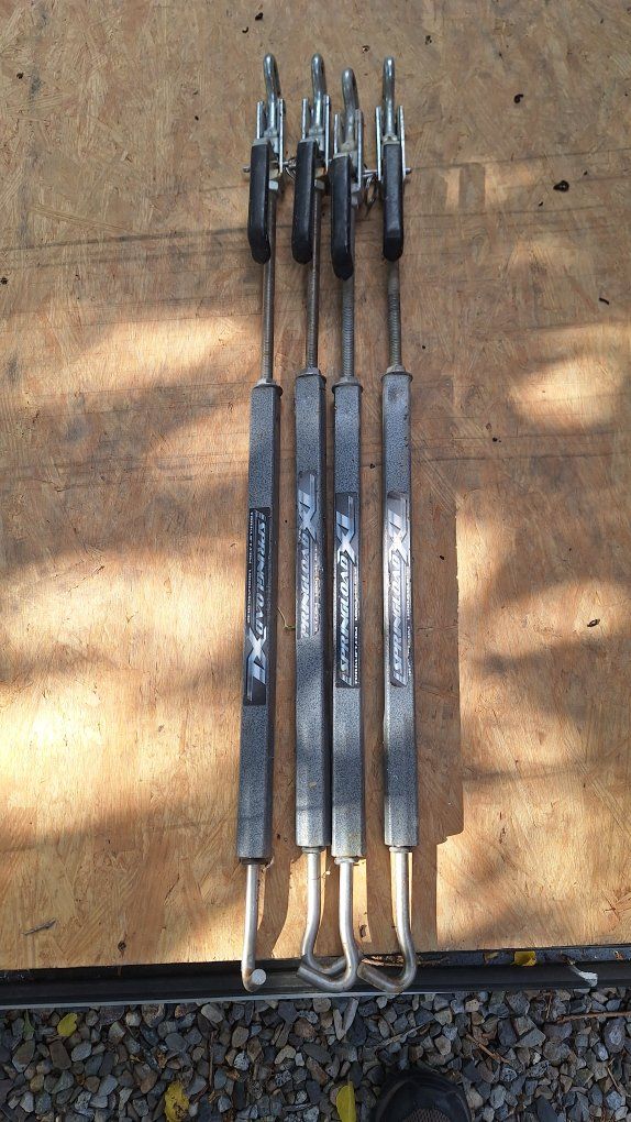 Springload XL Tie-Downs (Set of 4) for Truck/Trailer Cargo