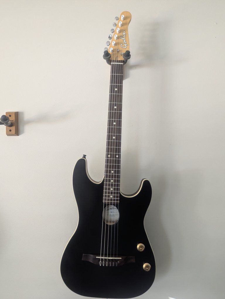 Godin G-Tour Nylon Matte Black EQ guitar