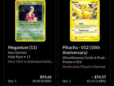 Vintage Pokémon collection