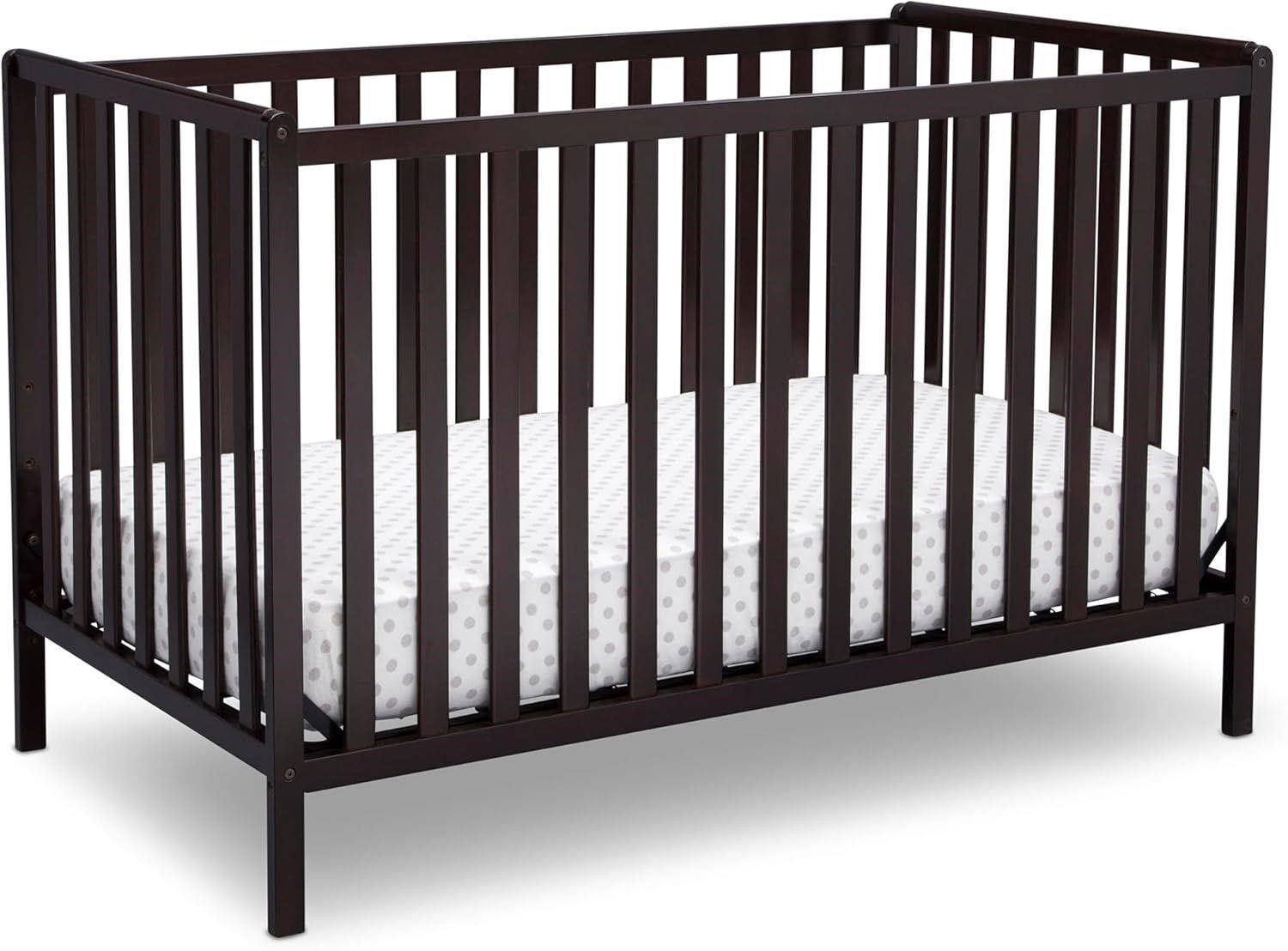New In Box Delta Children 4-in-1 Convertible Crib