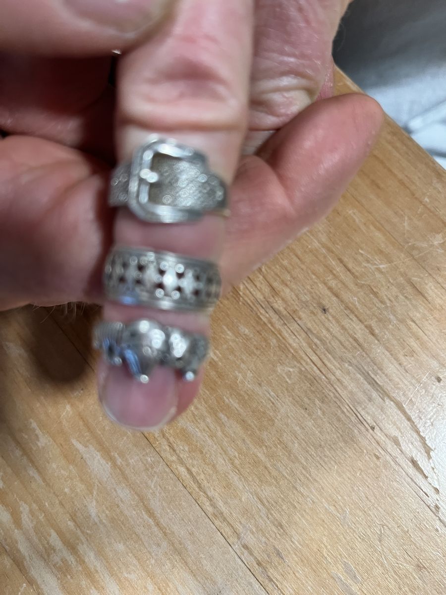 Sterling silver rings