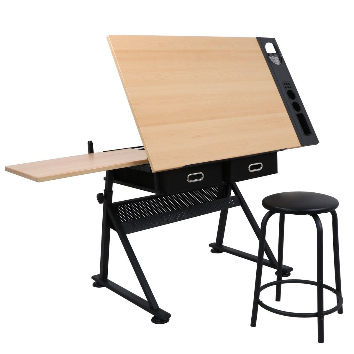 michaels wood art desk