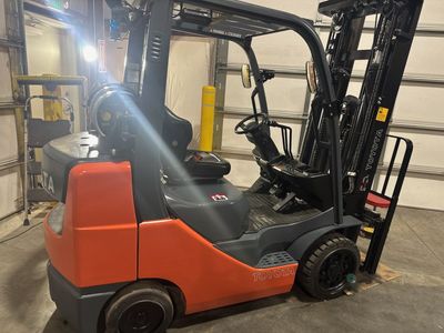 UTAH'S USED FORKLIFT HEADQUARTERS/ 2021 TOYOTA 8FGCU30 / LOW HOURS
