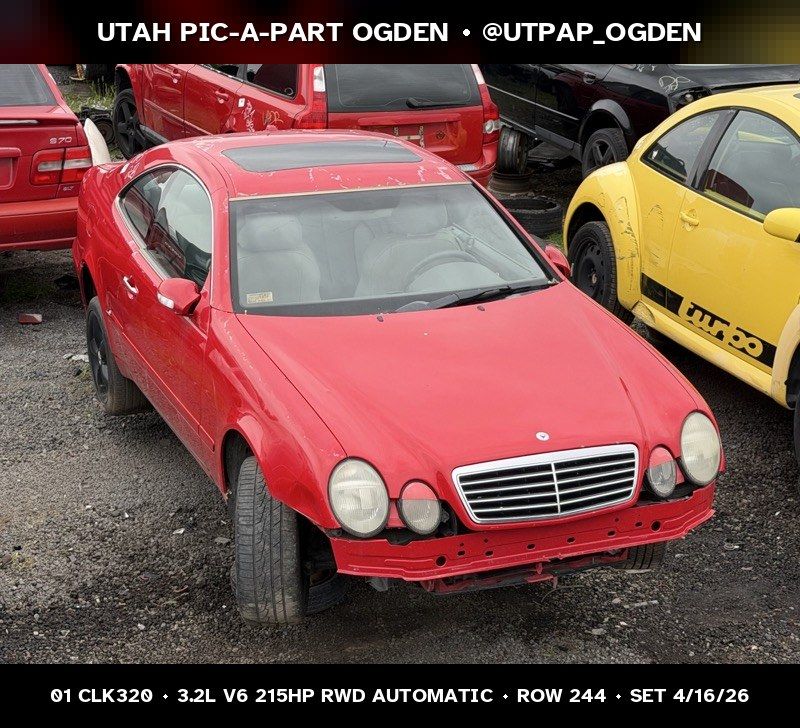 2001 Mercedes-Benz CLK320 W208 Parts - UTPAP Ogden