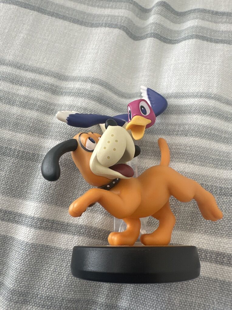 Amiibo Figure Duck Hunt Super Smash Bro Series