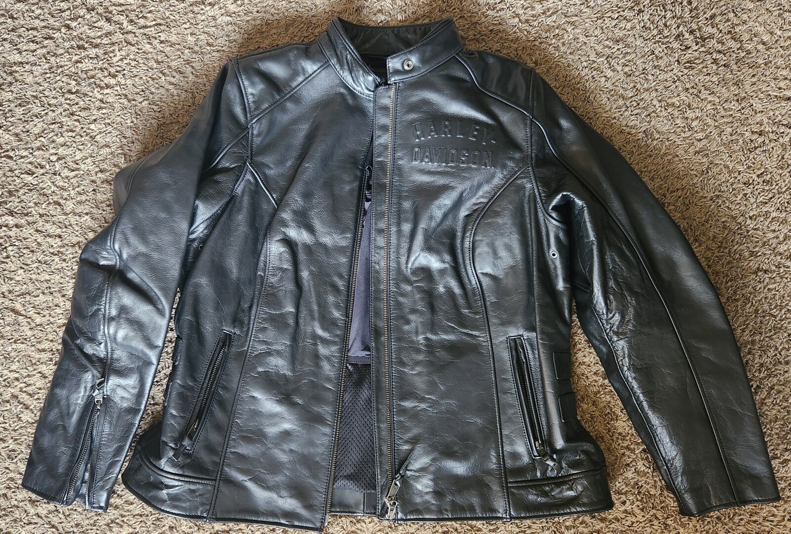 Harley-Davidson Womens Leather Jacket 1W