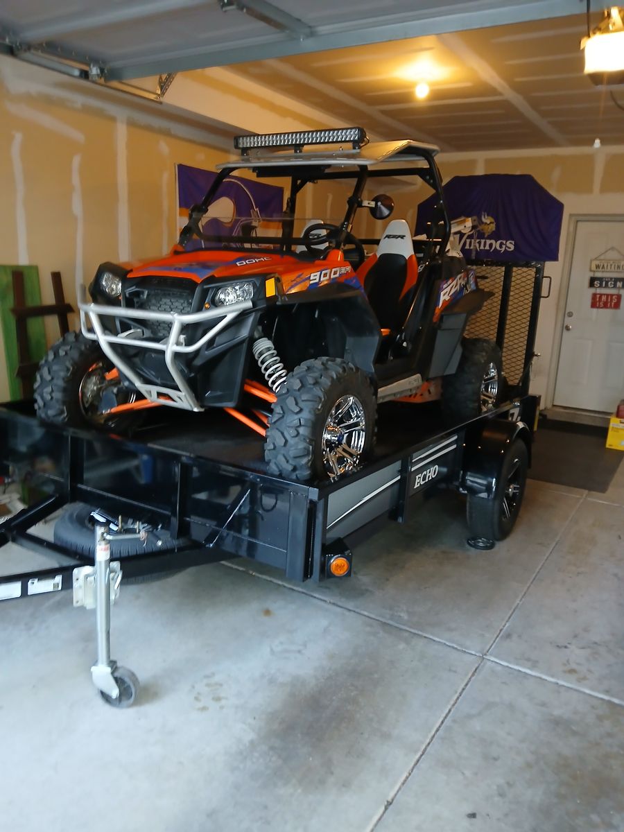 2013 Polaris RZR XP 900 packaged W/trailer