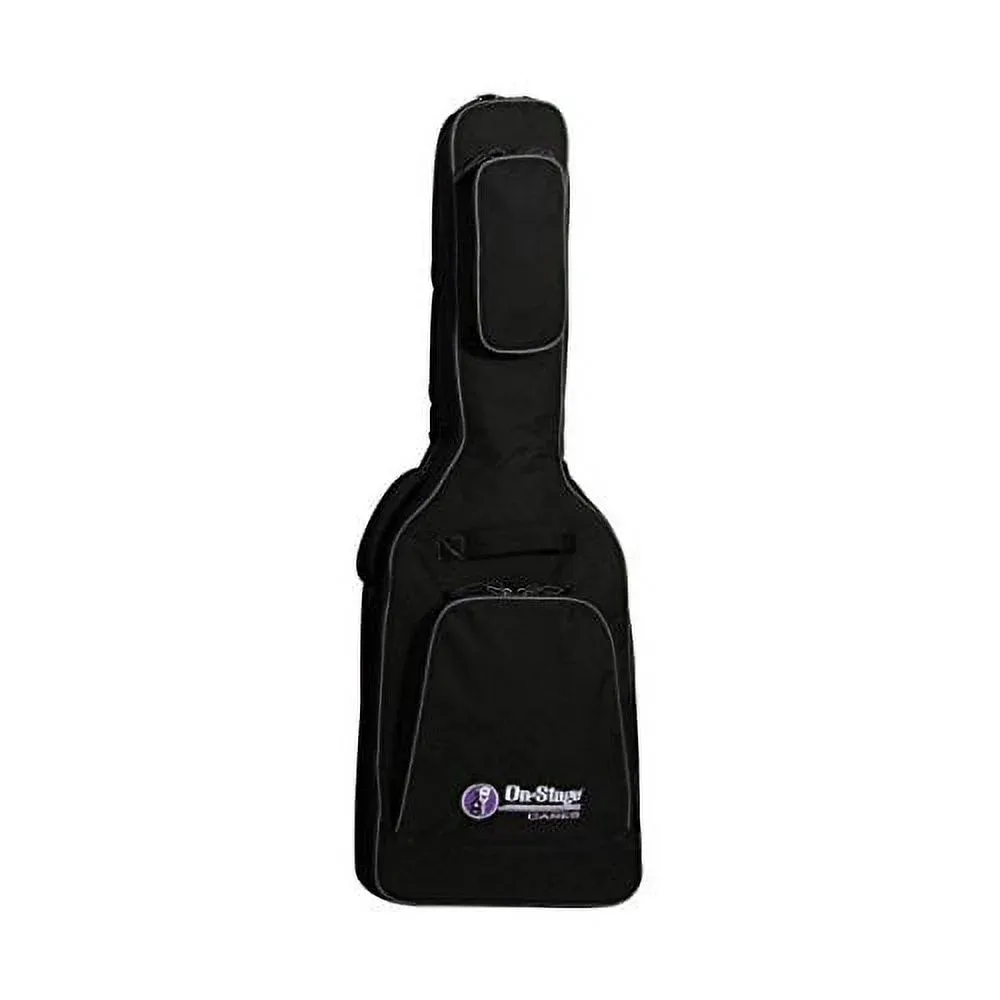 On-Stage GHE7550CG Hybrid Electric Guitar Gig Bag With Backpack Type Sling and Storage Pouches