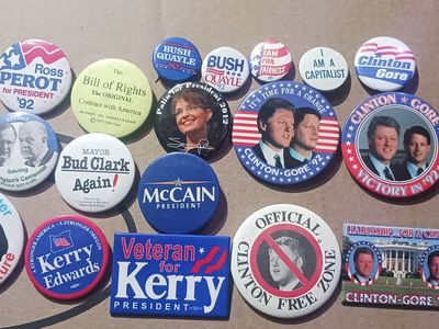 Political buttons