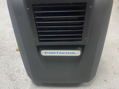 Portacool cyclone 120Portable Evaporative Cooler (Swamp Cooler) with Casters - Grey
