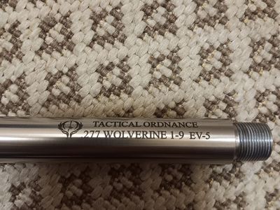277 Wolverine barrel AR-15