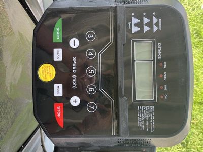 Compact Folding Electric Treadmill with Digital Console