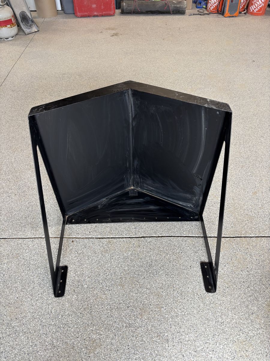 Wall mounted covering by Collier Metal Works 30.5” W x 18” H
