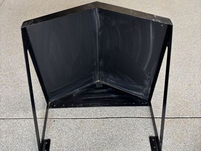 Wall mounted covering by Collier Metal Works 30.5” W x 18” H