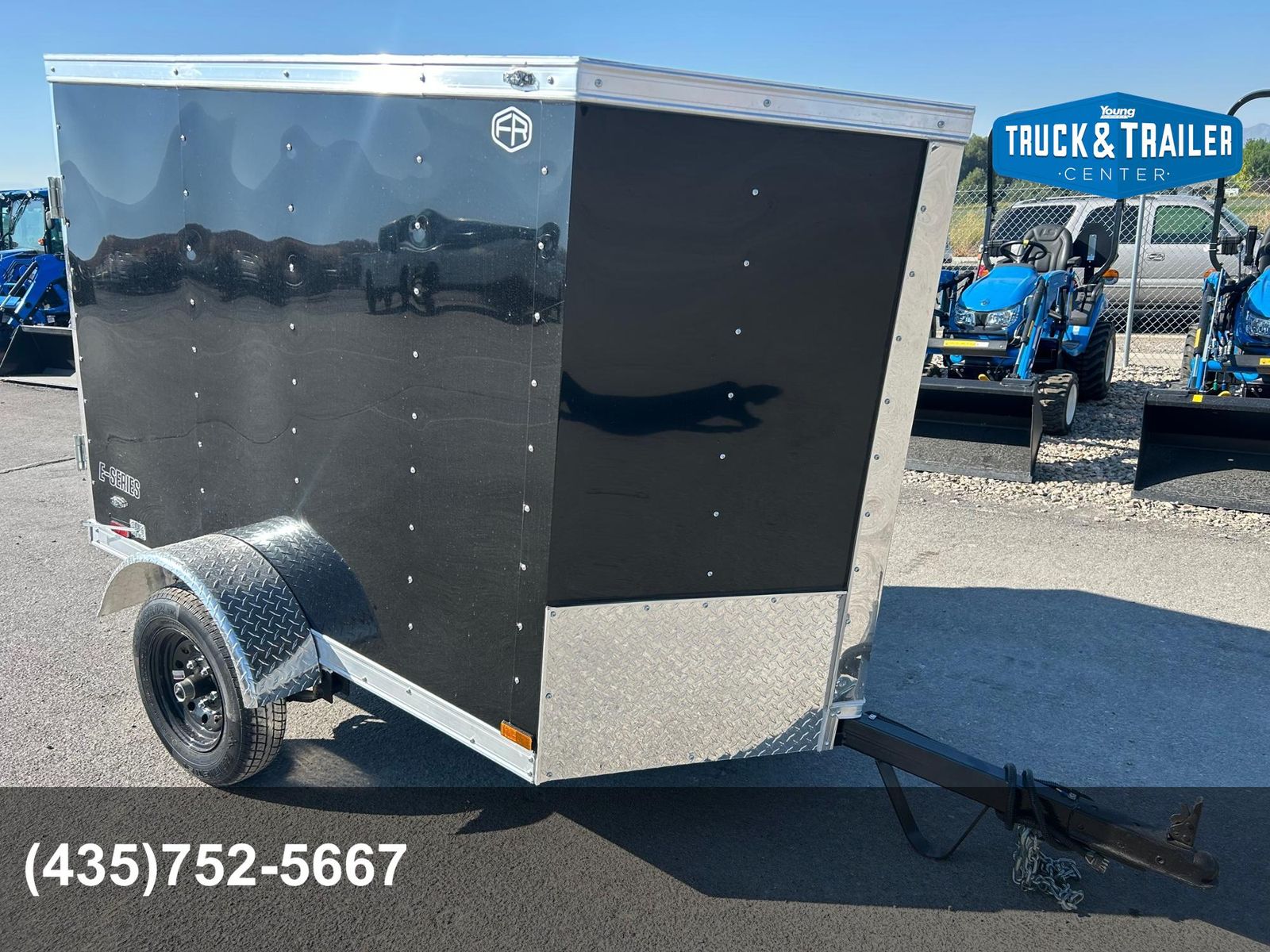 2027 Cargo Mate 4X6 with Barn Door