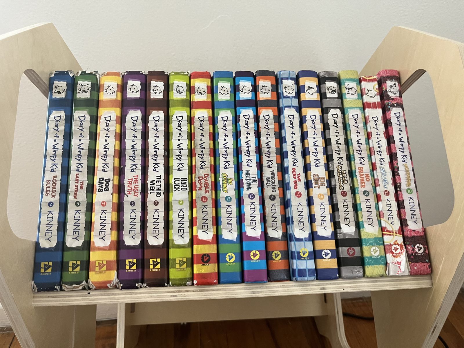 Diary of a Wimpy Kid hardback books