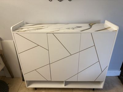 30 Pair Shoe Storage Cabinet,6-Tier Entryway Shoe