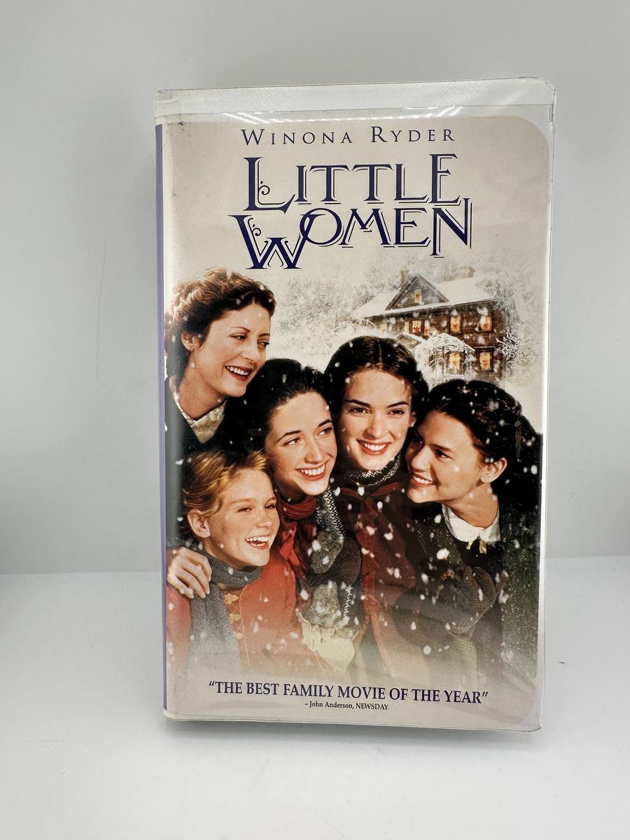 Little Women VHS 1994 Winona Ryder Susan Sarandon Columbia Tristar Tested